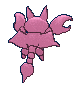 Fichier:Sprite 0207 ♀ dos XY.png