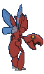 Fichier:Sprite 0212 ♀ dos XY.png