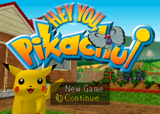 Fichier:Hey You, Pikachu! écran titre.png