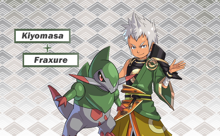 Fichier:Pokémon Conquest - Kiyomasa et Incisache.png