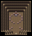 La chambre d'Heatran sur Pokémon Diamant et Perle.