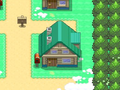 La maison du joueur dans Pokémon Platine.
