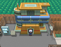 L'extérieur du Laboratoire Fret dans Pokémon Noir et Blanc.