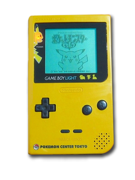 Fichier:Game Boy Light Pikachu.png