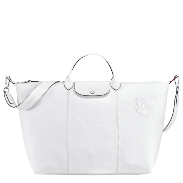 Fichier:Longchamp Sac de voyage blanc avant.png