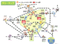 Carte des 30 stations de 2014
