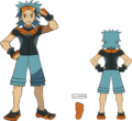 Concept Art de Bastien pour Pokémon Rubis Oméga et Saphir Alpha.