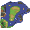 Plan de la Baie de Kala'e dans Pokémon Ultra-Soleil et Ultra-Lune.