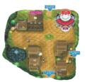 Plan d'Ohana dans Pokémon Soleil et Lune.