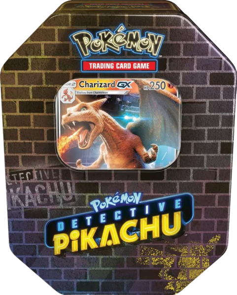 Fichier:Detective Pikachu Tin Charizard-GX.png