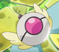 Le Badge d'Explorateur permettant de secourir les Pokémon en détresse.