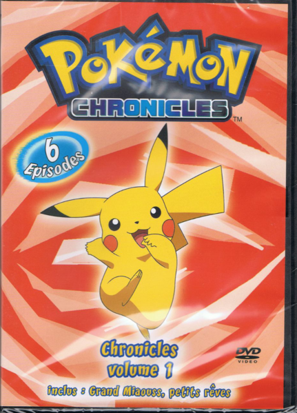Fichier:Pokémon Chronicles - DVD 1-4.png