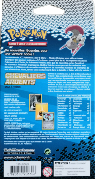 Fichier:Deck Chevaliers Ardents Verso.png