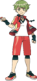 Artwork du Topdresseur homme pour Pokémon Rubis Oméga et Saphir Alpha par Ken Sugimori