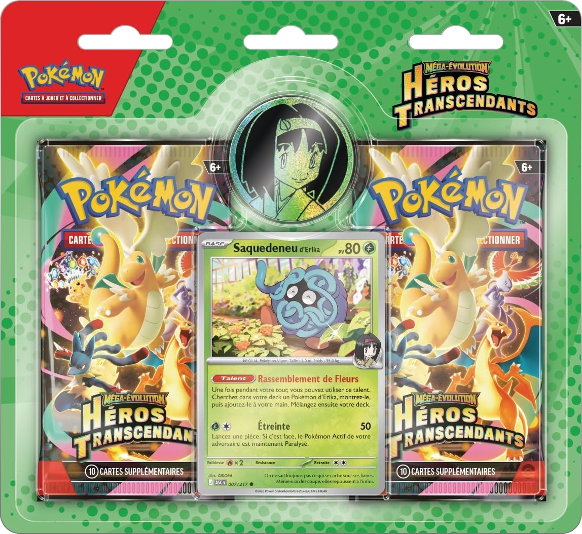 Collection 2 boosters — Erika et Saquedeneu