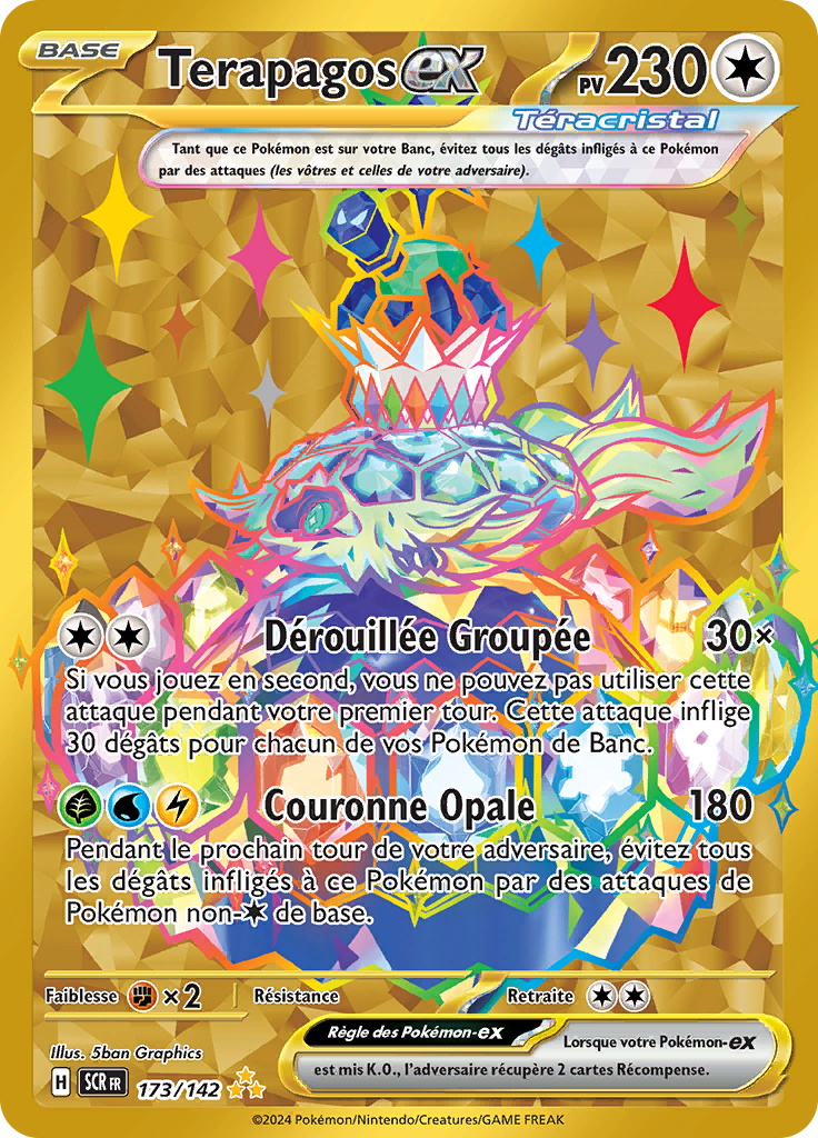 Terapagosex (Écarlate et Violet Couronne Stellaire 173) — Poképédia