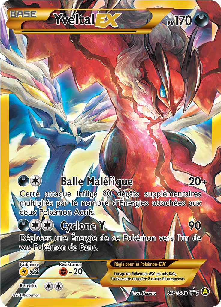 Yveltal Ex Promo Xy 150a Pokepedia