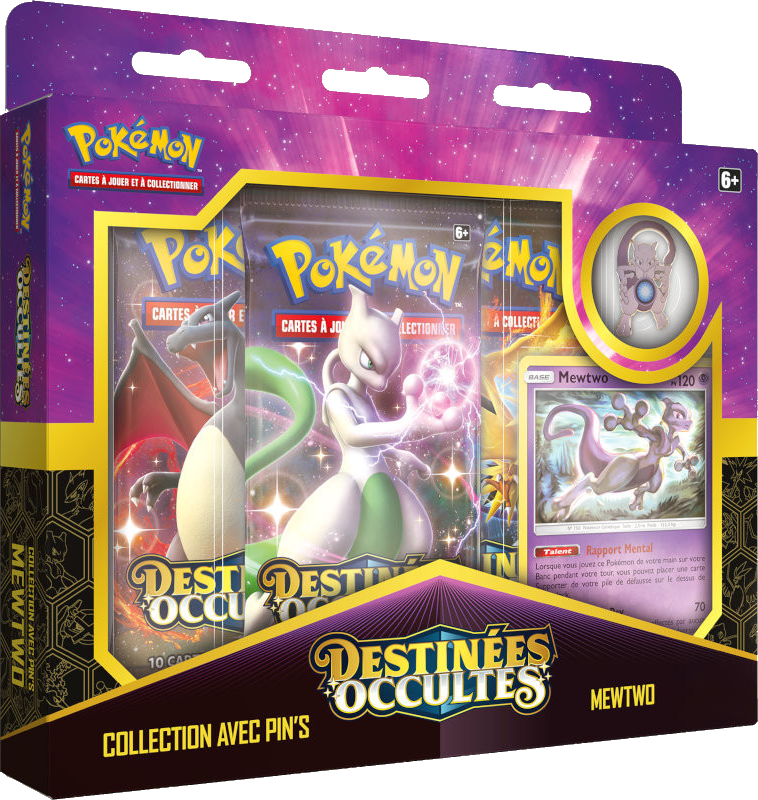 Valise de Collection Pokémon Mewtwo Full Art en Armure Accueil