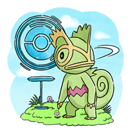 Fichier:Sticker Circuit Pokémon GO Hoenn (Kecleon) - GO.png