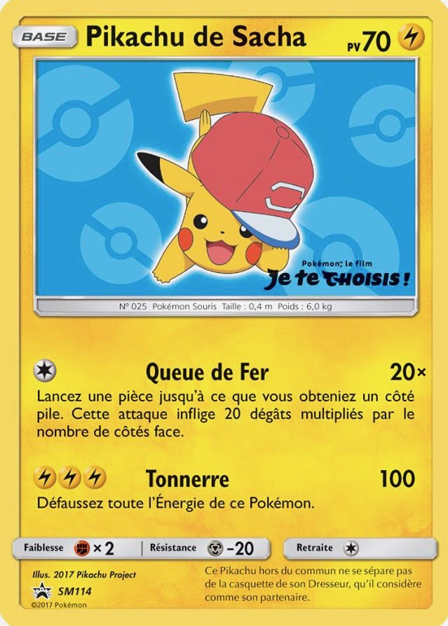 Pikachu De Sacha Promo Sm 114 Pokepedia