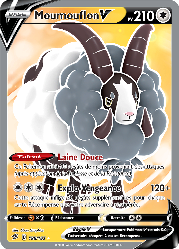 Moumouflon V 153/192 EB02 Clash des Rebelles NEUVE Française