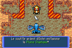 La Plume Diaphane se transforme en Plume Vermillon.