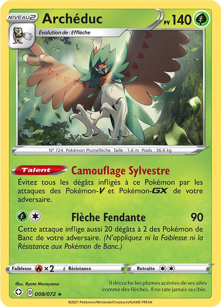 Decidueye, PokéPédia