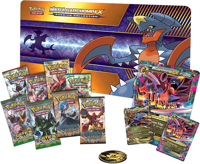 Fichier:Mega Garchomp-EX Premium Collection Contenu (Amérique du Nord).png