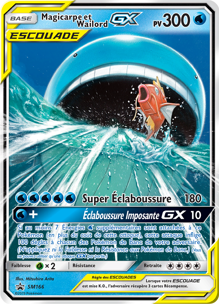 Magicarpe et Wailord-GX (Promo SM 166)