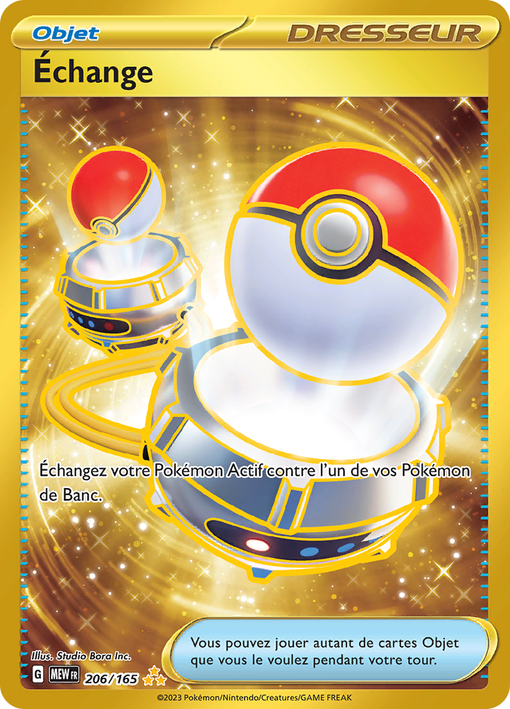 Échange (Écarlate et Violet 151 206) — Poképédia