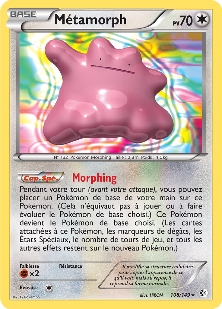 Pokémon Noir & Blanc 2 : toutes les cartes à jouer