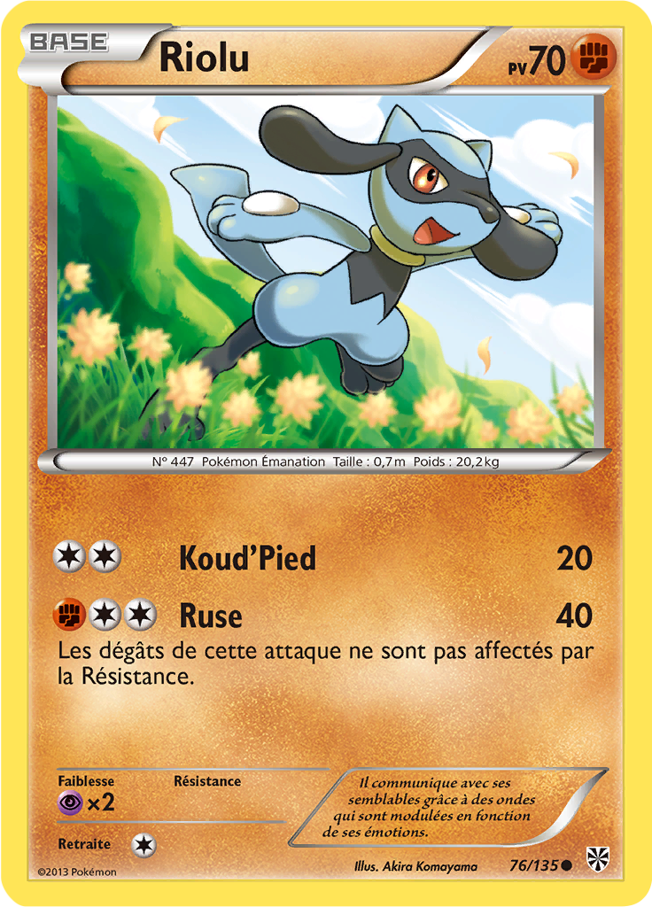 Riolu (Noir & Blanc Tempête Plasma 76) — Poképédia
