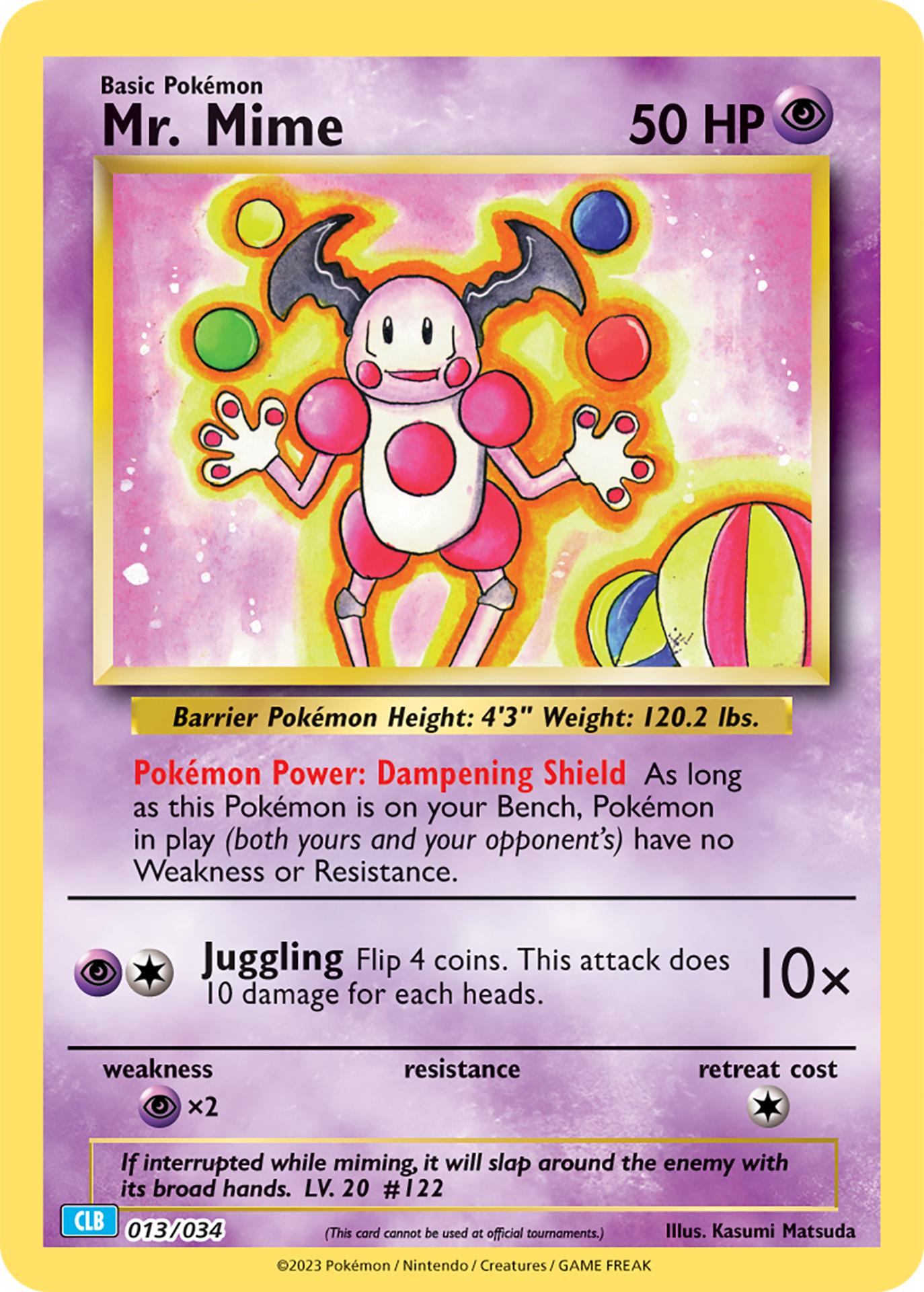 Mr. Mime (Pokémon Trading Card Game Classic Blastoise & Suicune ex Deck 013)