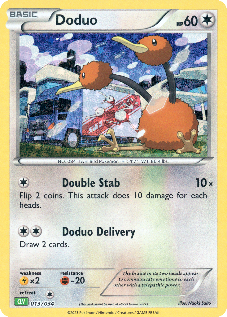 Doduo (Pokémon Trading Card Game Classic Venusaur & Lugia ex Deck 013)