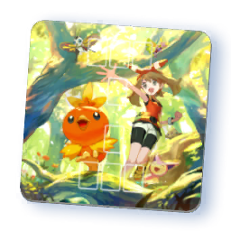 Fichier:Sprite Tapis de Jeu - Flora & Poussifeu JCCP.png