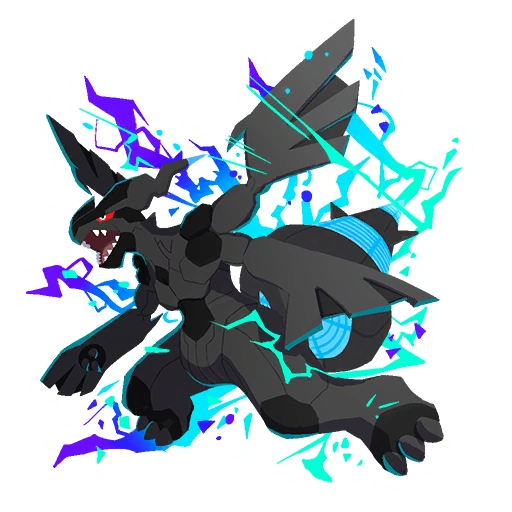 Fichier:Sticker Circuit Pokémon GO Unys (Zekrom) - GO.png