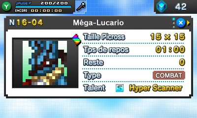 Fichier:Pokémon Picross fiche Méga-Lucario.png