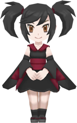 Overworld Fille en Kimono (noire) XY.png