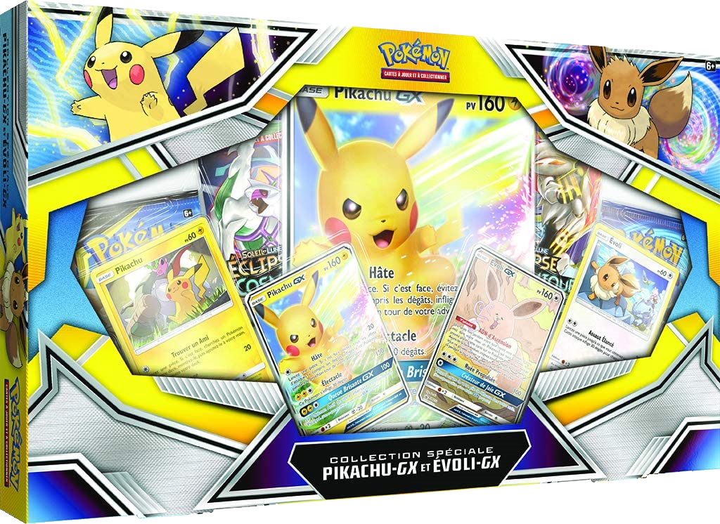 Collection spéciale PikachuGX et ÉvoliGX — Poképédia