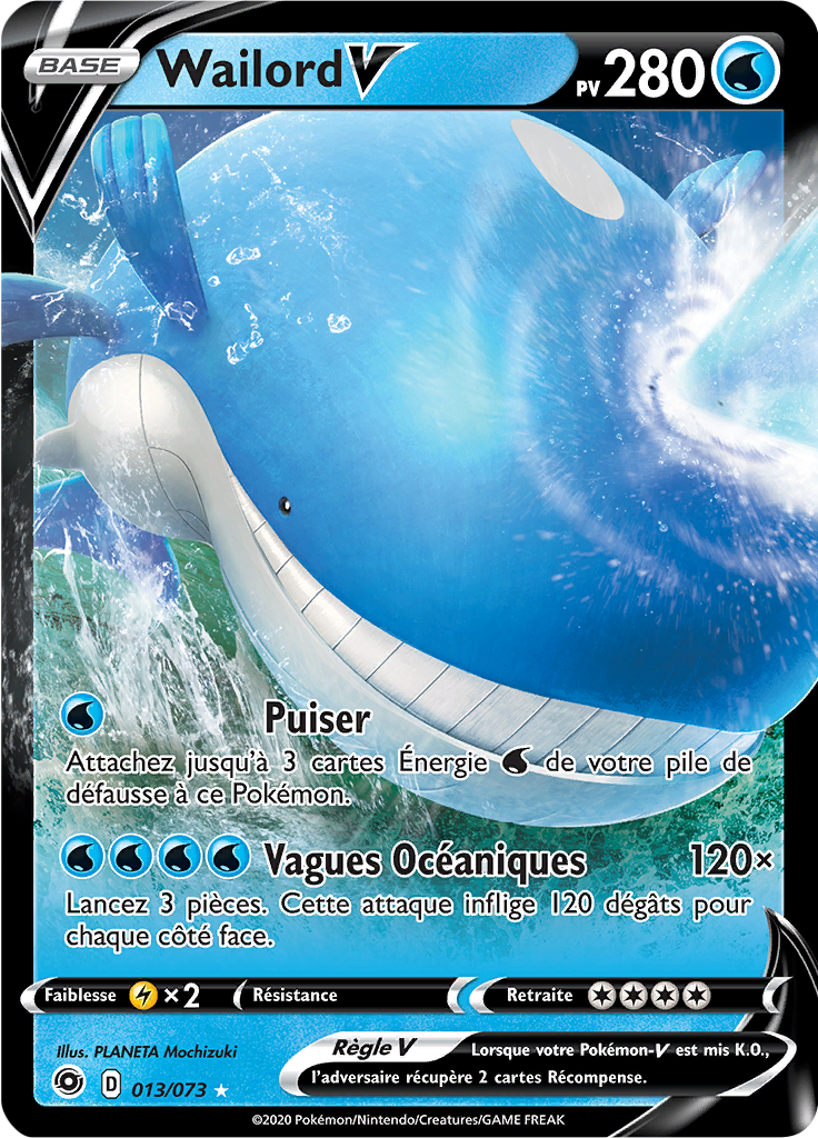 Wailord-V (La Voie du Maître 013) — Poképédia