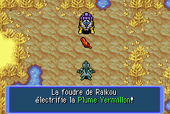 La Plume Vermillon se transforme en Plume Crépuscule.