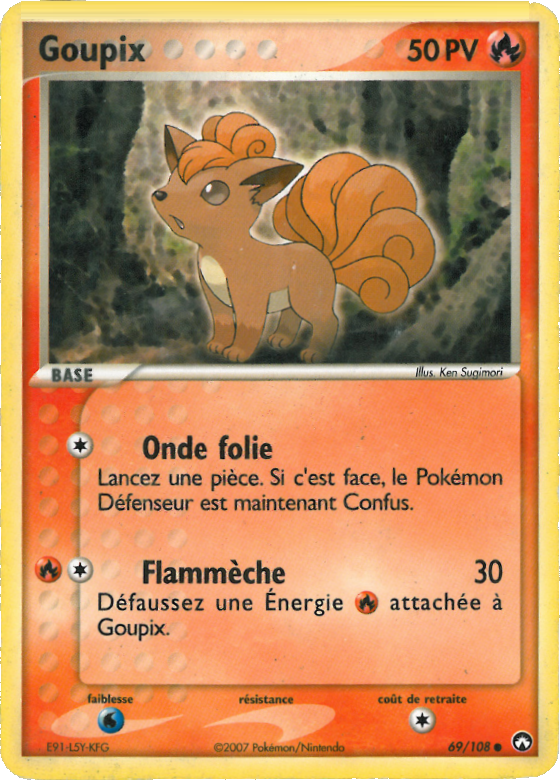 Goupix (EX Gardiens du Pouvoir 69) â€” PokÃ©pÃ©dia