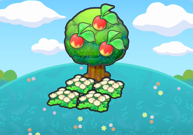 Fichier:Fleurs duveteuses sous un arbre Pokopia.png