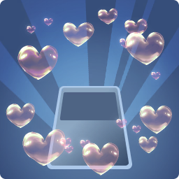 Fichier:Sprite Effet déco (combat) - Bulles-cœurs roses JCCP.png