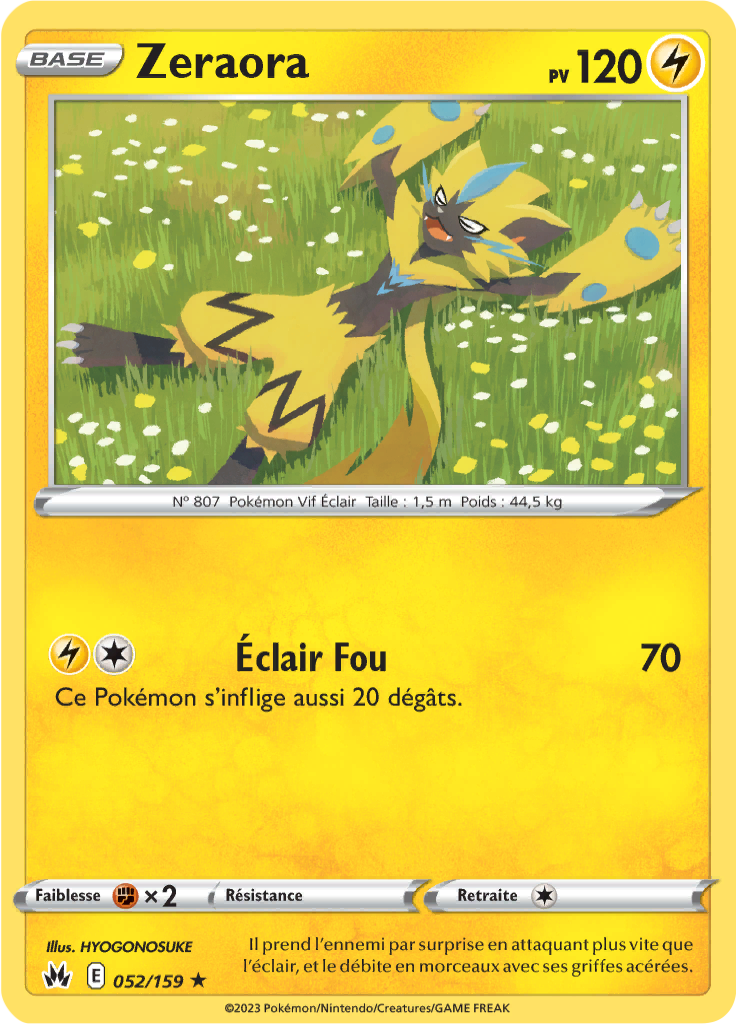 Zeraora, PokéPédia