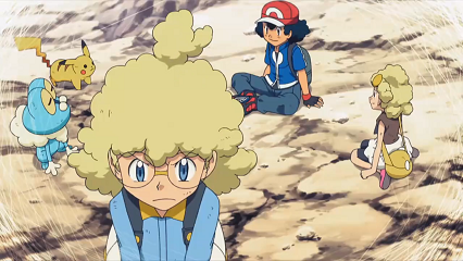 Fichier:XY140 - Grenousse et Pikachu de Sacha (Flash-back).png