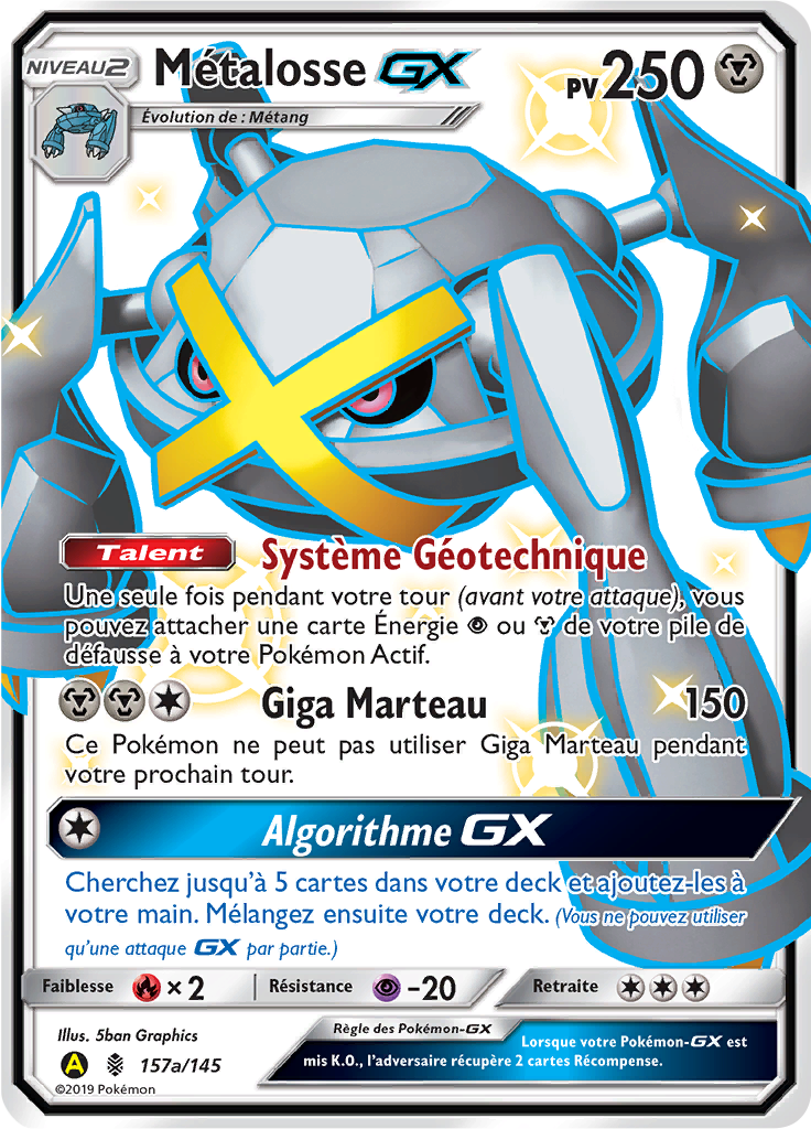 Metalosse Gx Soleil Et Lune Gardiens Ascendants 157a Pokepedia