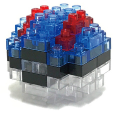 Figurine Super Ball translucide mini Nanoblock.png