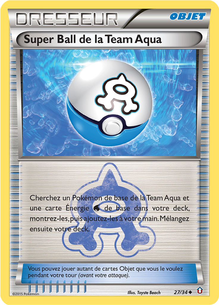Super Ball de la Team Aqua (Double Danger 27)