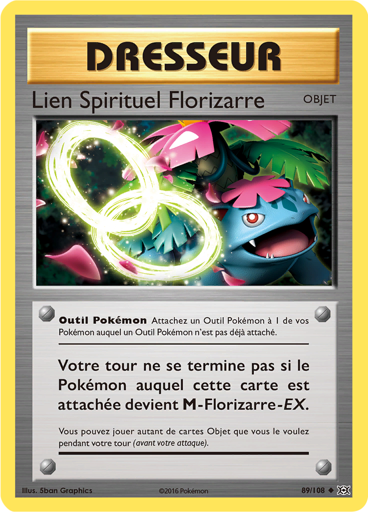 Lien Spirituel Florizarre (XY Évolutions 89) — Poképédia